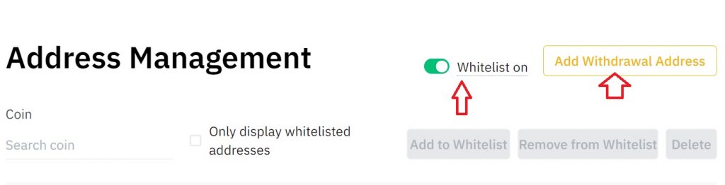 فعال کردن Whitelist
